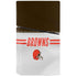 NFL Cleveland Browns White Striped PS5 Slim Disk Console Skin