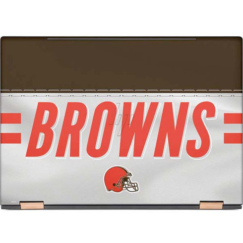 NFL Cleveland Browns White Striped HP Spectre Skin