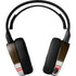 NFL Cleveland Browns White Striped SteelSeries Arctis 5 Skin