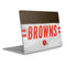 NFL Cleveland Browns White Striped Surface Book 2 15in Skin