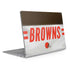 NFL Cleveland Browns White Striped Surface Book 2 15in Skin