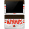 NFL Cleveland Browns White Striped Surface Go Skin