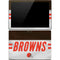NFL Cleveland Browns White Striped Surface Pro 4 Skin