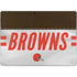 NFL Cleveland Browns White Striped Surface Pro 8 Skin