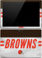 NFL Cleveland Browns White Striped Surface Pro (2017) Skin