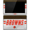 NFL Cleveland Browns White Striped Surface Pro Tablet Skin