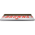 NFL Cleveland Browns White Striped Universal Laptop 13in (10.6 x 7.6in) Skin