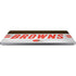 NFL Cleveland Browns White Striped Universal Laptop 16.6in (13.4 x 9.7in) Skin