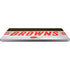 NFL Cleveland Browns White Striped Universal Laptop 16in (13 x 9.4in) Skin