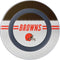 NFL Cleveland Browns White Striped Wireless Charger Skin