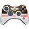 NFL Cleveland Browns White Striped Xbox 360 Wireless Controller Skin