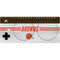 NFL Cleveland Browns White Striped Xbox Adaptive Controller Skin