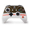 NFL Cleveland Browns White Striped Xbox One S Controller Skin