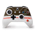 NFL Cleveland Browns White Striped Xbox One S Controller Skin