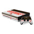 NFL Cleveland Browns White Striped Xbox One X Bundle Skin