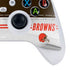 NFL Cleveland Browns White Striped Xbox Series S Controller Skin