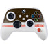 NFL Cleveland Browns White Striped Xbox Series S Controller Skin