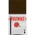 NFL Cleveland Browns White Striped Xbox Series X Console Skin