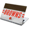 NFL Cleveland Browns White Striped Yoga 910 2-in-1 14in Touch-Screen Skin