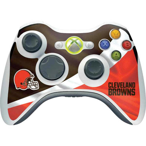 NFL Cleveland Browns Xbox 360 Wireless Controller Skin