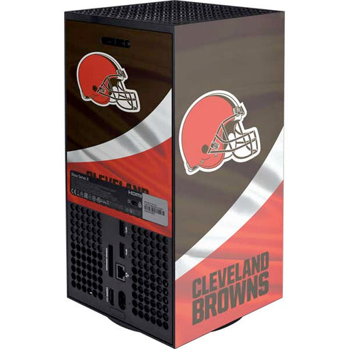 NFL Cleveland Browns Xbox Series X Console Skin
