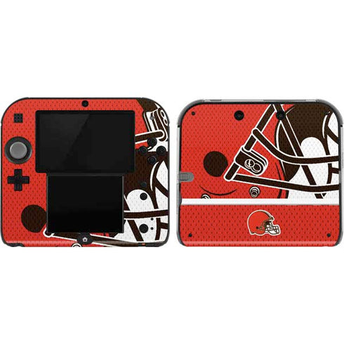 NFL Cleveland Browns Zone Block Nintendo 2DS Skin