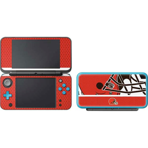 NFL Cleveland Browns Zone Block Nintendo 2DS XL (2017) Skin