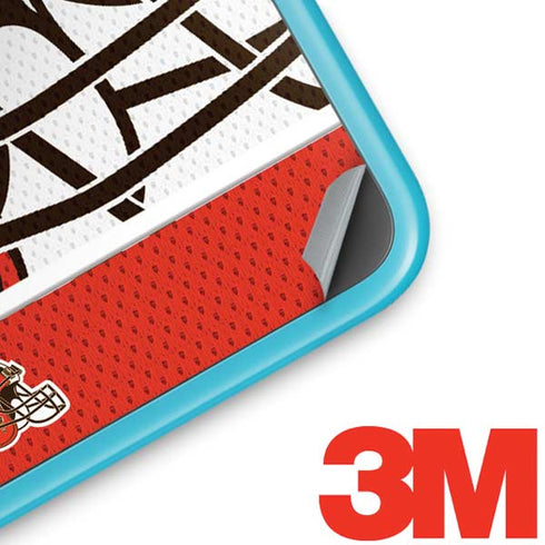 NFL Cleveland Browns Zone Block Nintendo 2DS XL (2017) Skin
