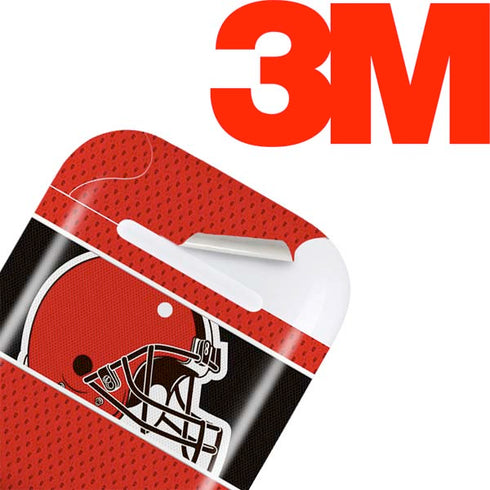NFL Cleveland Browns Zone Block Apple AirPods 2 Skin