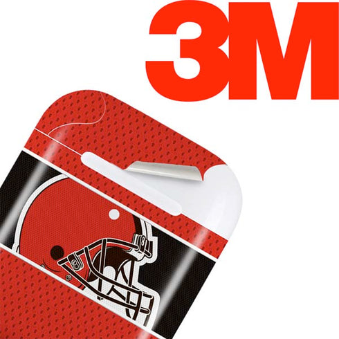 NFL Cleveland Browns Zone Block Apple AirPods Skin