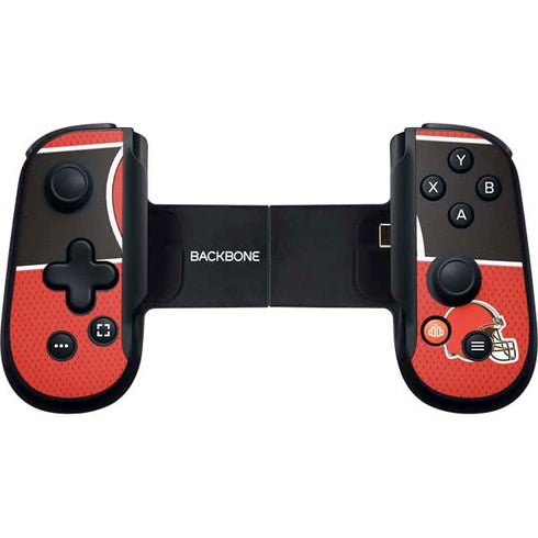 NFL Cleveland Browns Zone Block Backbone One for iPhone Game Controller Skin