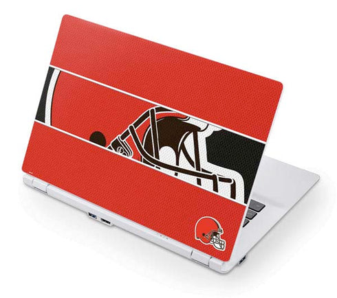 NFL Cleveland Browns Zone Block Acer Chromebook Skin