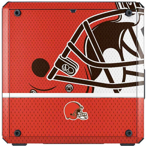 NFL Cleveland Browns Zone Block Cooler Master MasterBox Q300L Mini Tower Skin