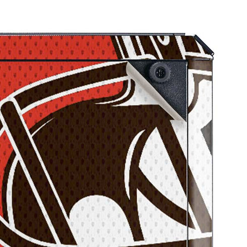 NFL Cleveland Browns Zone Block Cooler Master MasterBox Q300L Mini Tower Skin