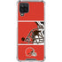 NFL Cleveland Browns Zone Block Galaxy A12 Clear Case