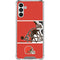 NFL Cleveland Browns Zone Block Galaxy A13 5G Clear Case