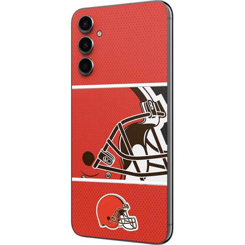 NFL Cleveland Browns Zone Block Galaxy A14 5G Skin