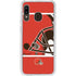 NFL Cleveland Browns Zone Block Galaxy A20 Clear Case