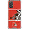 NFL Cleveland Browns Zone Block Galaxy A32 5G Clear Case