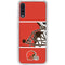 NFL Cleveland Browns Zone Block Galaxy A50 Clear Case