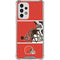 NFL Cleveland Browns Zone Block Galaxy A53 5G Clear Case