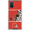 NFL Cleveland Browns Zone Block Galaxy A71 5G Clear Case