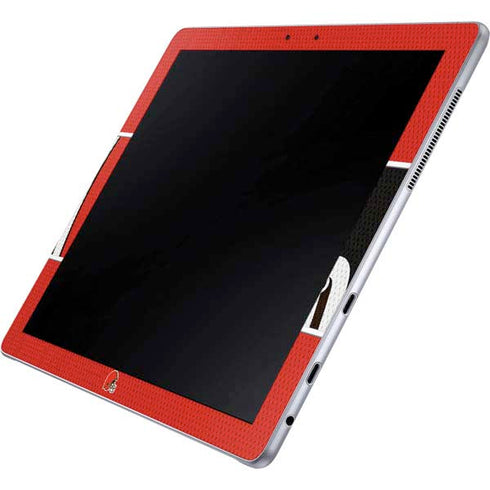 NFL Cleveland Browns Zone Block Galaxy Book 12in Skin