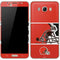 NFL Cleveland Browns Zone Block Galaxy J7 Skin