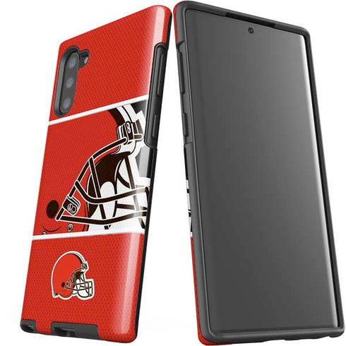 NFL Cleveland Browns Zone Block Galaxy Note 10 Pro Case