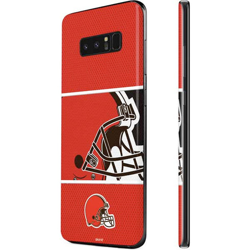 NFL Cleveland Browns Zone Block Galaxy Note 8 Skin