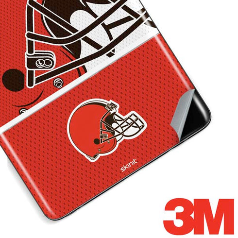 NFL Cleveland Browns Zone Block Galaxy Note 8 Skin
