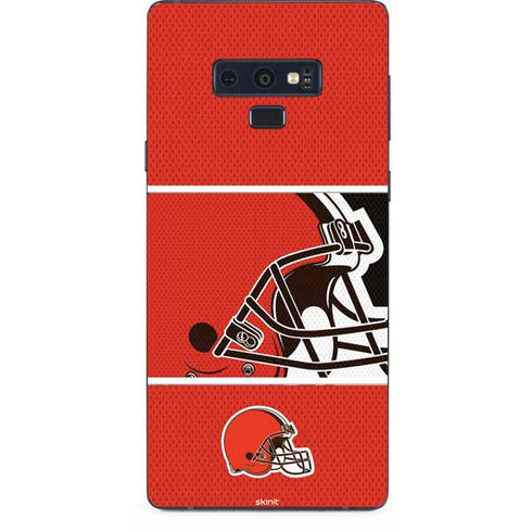 NFL Cleveland Browns Zone Block Galaxy Note 9 Skin