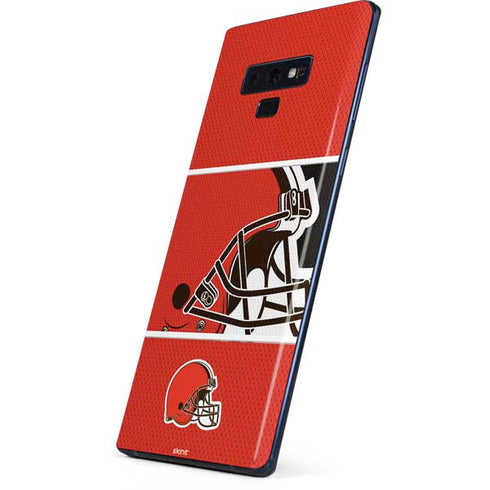 NFL Cleveland Browns Zone Block Galaxy Note 9 Skin
