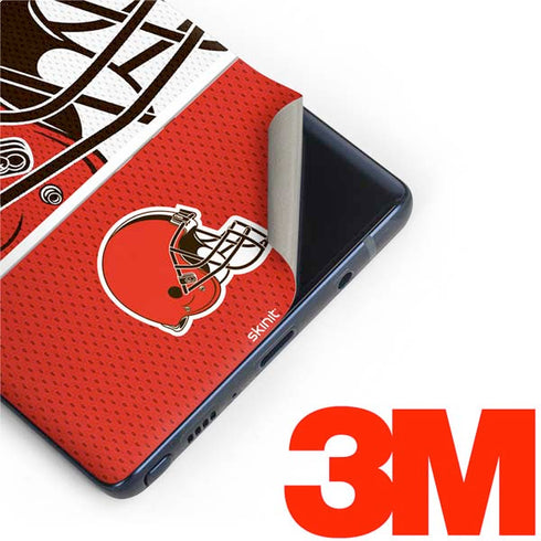 NFL Cleveland Browns Zone Block Galaxy Note 9 Skin
